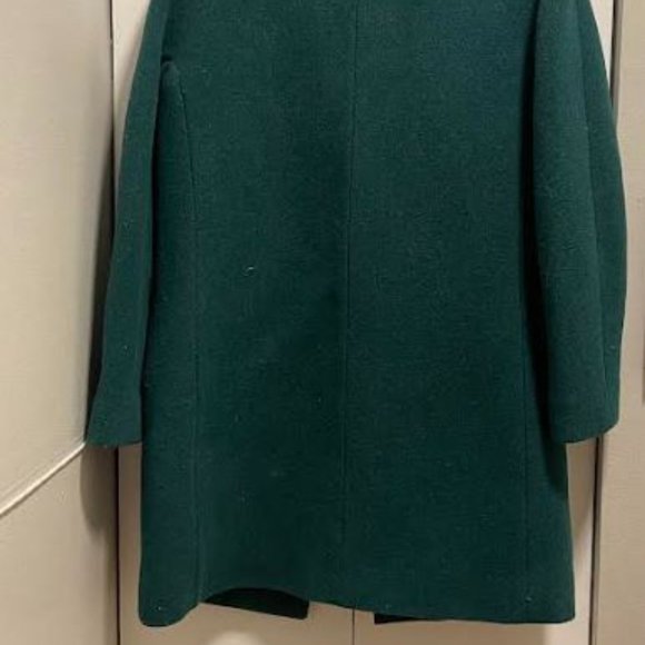 COPY - J. Crew Italian Stadium Cloth Cocoon Coat In Heather Forest - 0 - Picture 15 of 16